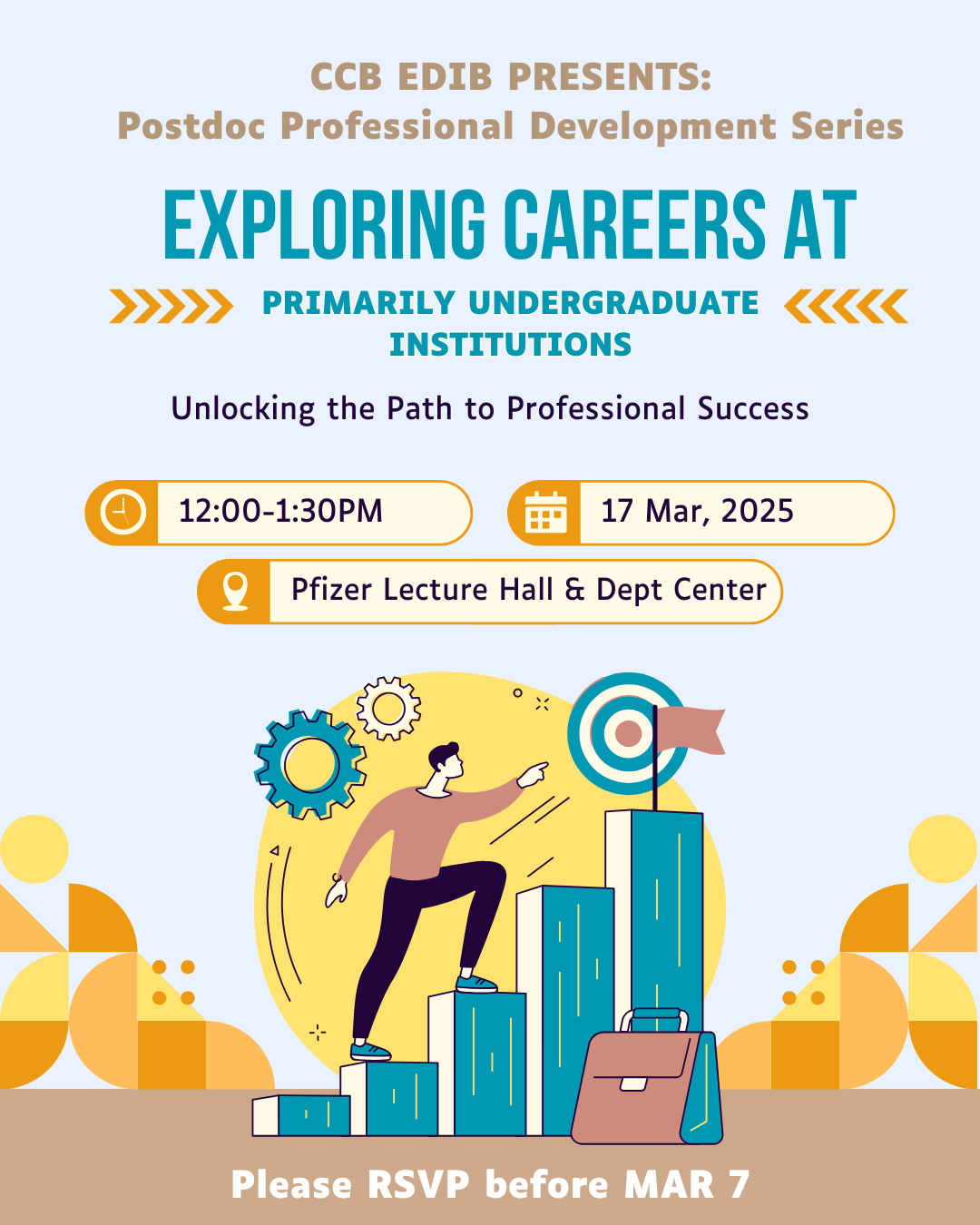 Flyer for the 03/17/2025 Postdoc Professional Development Series