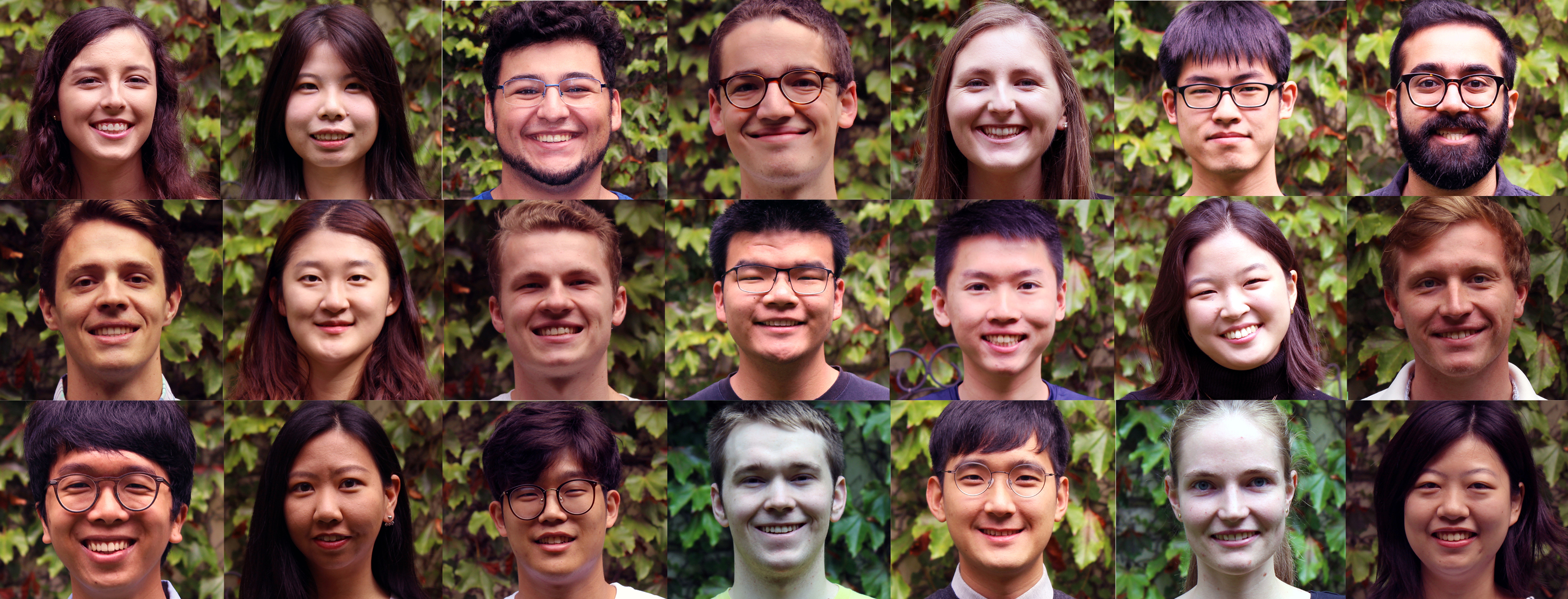 A collection of headshots in a grid
