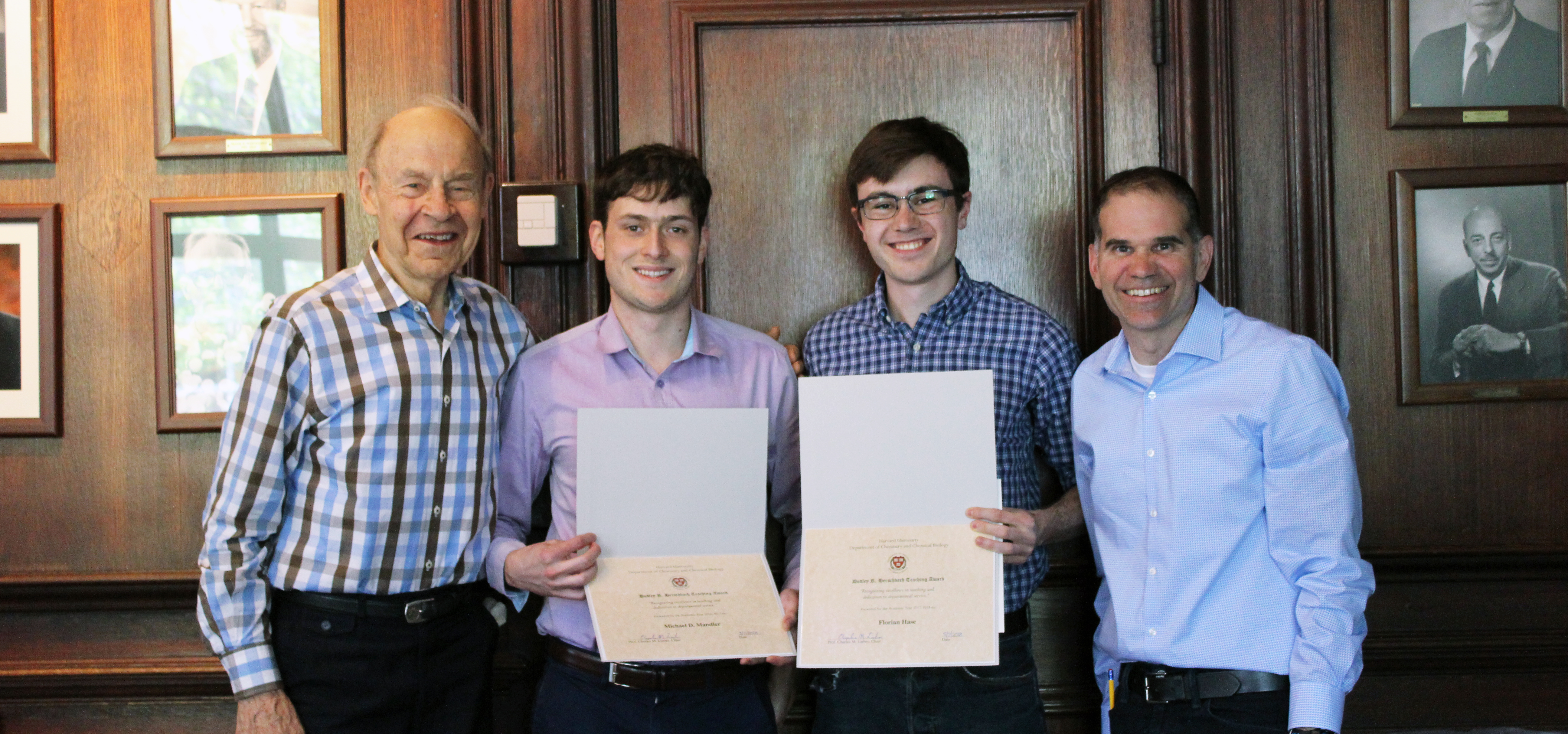 2018 Herschbach Award Winners
