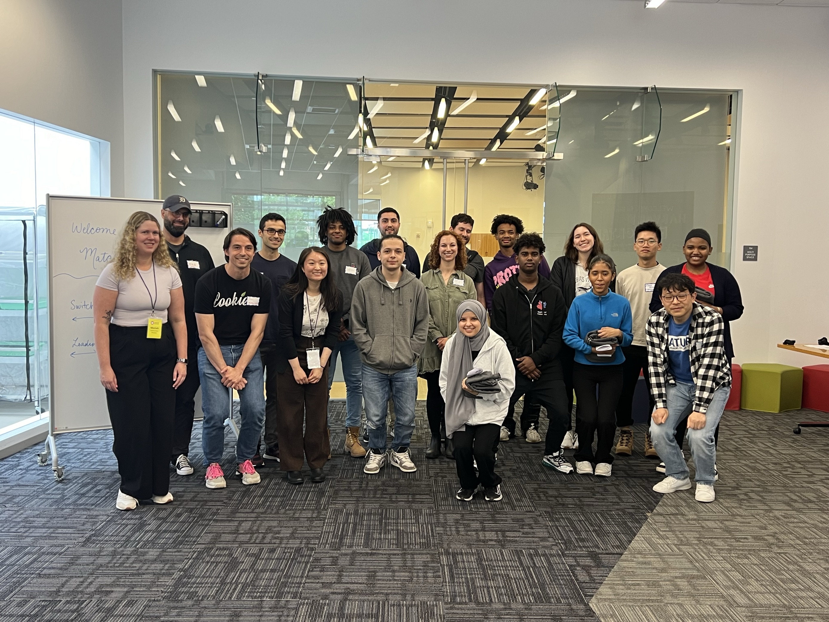 CCB Pathways gather to reveal and celebrate matching with CCB labs