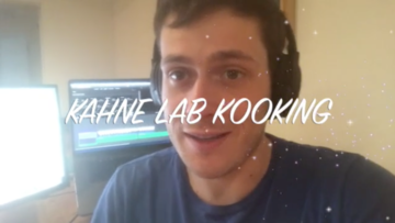 A screenshot of the Kahne Lab Kooking title screen