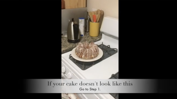 A screenshot of Becca's bundt cake