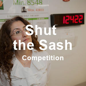 Shut the Sash Competition