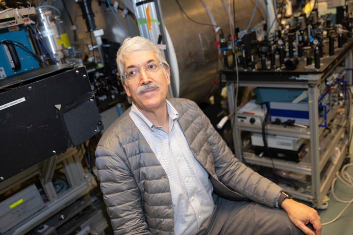 A photo of John Doyle in his lab