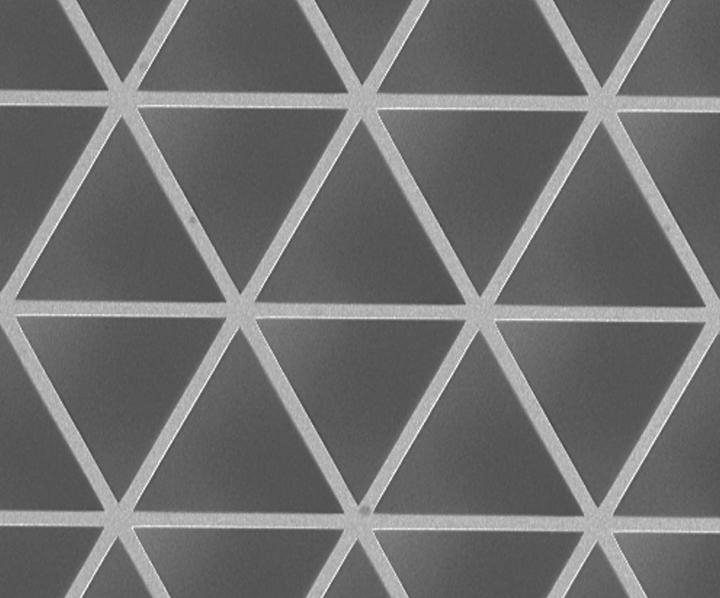Image of a triangle lattice