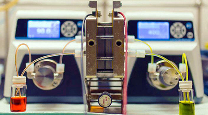 Zombie anthraquinone flow battery